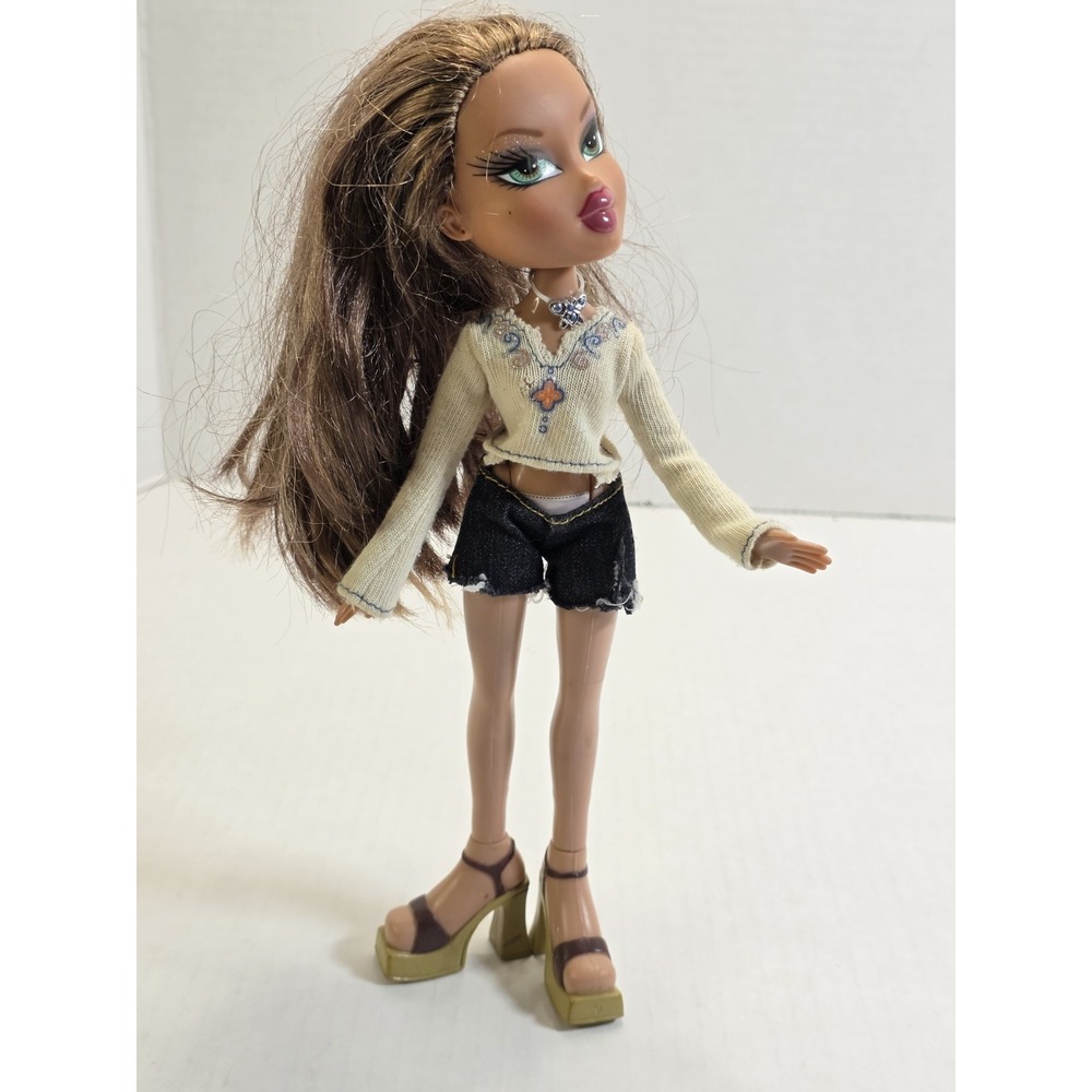 Vintage Original 2001 Bratz Yasmin Xpress It Collection Doll Clothes Necklace